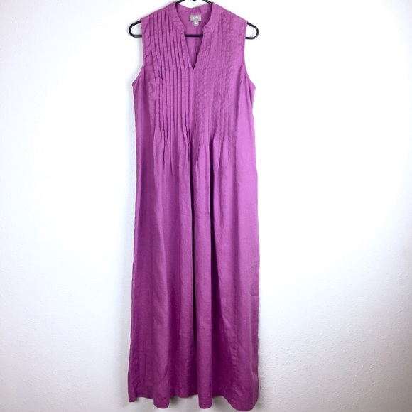 J. Jill Dresses & Skirts - J. Jill 100% Linen Market Maxi Dress
